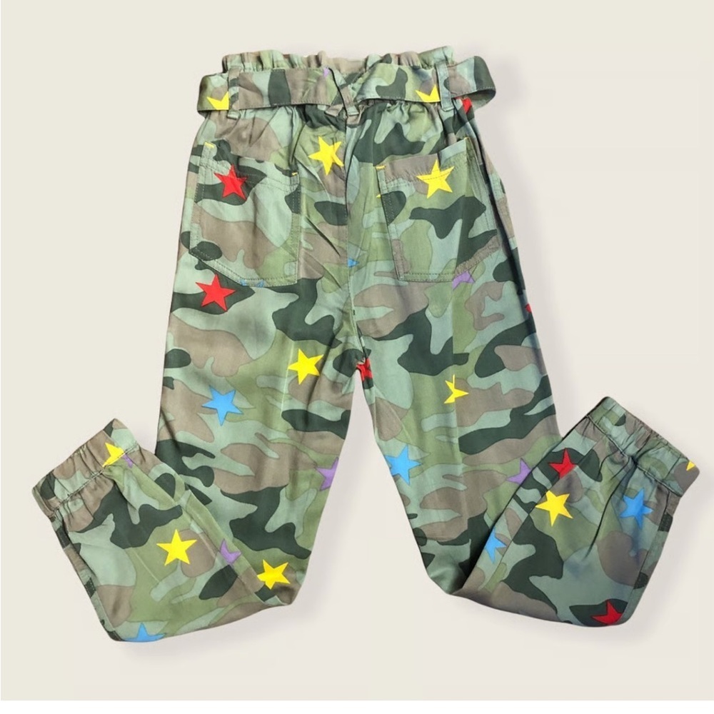 Mini Boden Camouflage Star Print Kids Casual Bottoms